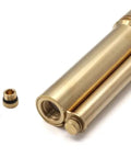 Brass Oil Lighter Field L Cylinder Style Cigarette Lighter Made In Japan 72mm Long 54g Handy Portable Tube Torch components