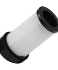 Top Shelf Washable Hepa Pre Motor Filter Replacement For Eyevac And Neovac Systems - cylindrical filter with black end caps.