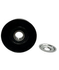 Heavy Duty 4X Drive Idler Pulley Kit Fits Toyota 4Runner V6 4.0L 1GRFE Engine Models Years 2003 Through 2009 Includes OEM Number Replacements For Reliable Smooth Idling And Top Tier Performance Upgrades, black idler pulley and metal washer