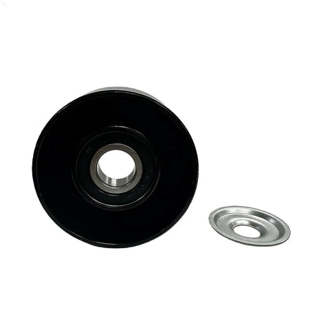 Heavy Duty 4X Drive Idler Pulley Kit Fits Toyota 4Runner V6 4.0L 1GRFE Engine Models Years 2003 Through 2009 Includes OEM Number Replacements For Reliable Smooth Idling And Top Tier Performance Upgrades, black idler pulley and metal washer