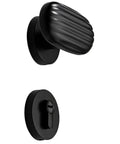 Durable Zinc Alloy Door Lock For Indoor Bedroom Use With Silent Operation And Gold Split Doorknob Hardware, Easy Install, Smooth Latch