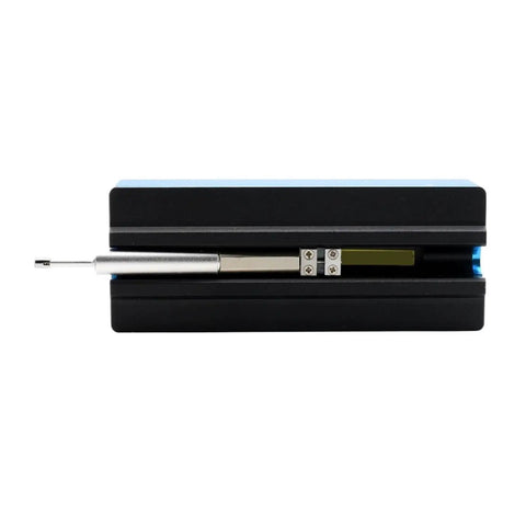 Handheld Surface Roughness Tester Profilometer showing sleek design for lab grade rust and scratch analysis on metal parts.