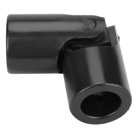 Heavy Duty Universal Joint Connector Coupling With Strong Metal Build 5/8 Inch Beam, black angled shaft joint