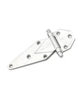 Heavy Duty Stainless Steel Barn Door Hinge Built Tough For Industrial Oven And Farm Rail Smooth Swing Professional Grade Hardware No Sweat Setup Hangs Sweet Every Single Time, 205mm hinge with polished finish.