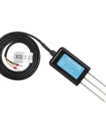 Capacitive Soil Moisture Sensor With 0-10V Output Waterproof Probe For Greenhouse And Indoor Plant Nerds, showing three-wire system.