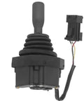 Heavy Duty Forklift Operating Handle Replacement 7919040093 For PN 1133801352 7919040073 LH00-601A Pallet Jack And Lift Truck Spare Parts, black wired handle