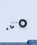 Top Pick Hybrid Ceramic Bearing 7 X 22 MM ABEC-1 For Motors And Spindles featuring Si3N4 balls and sealed design.