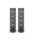 Rock Solid 3 Inch Molle Lok Clips, durable nylon hardware for tactical gear, features spring steel latch and reinforced housing.