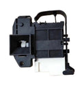 Drum Washing Machine Door Lock Interlock Switch Replacement for Front-Load Machines, black and white component close-up