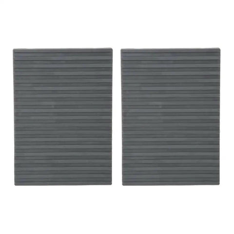Two Pack 5.6 Inch Rubber Watch Repair Mats Portable Anti Slip Workstation Tool Organizer For Watchmakers Durable Non Slip Surface