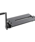 12 Inch Gear Drive Bead Roller Kit With 6 Changeable Dies, showing manual handle and gear drive mechanism for sheet metal beading.