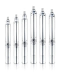 Heavy Lifting Electric Submersible Pump 220V For Deep Well Irrigation And Sump Tasks. Stainless steel submersible pumps in varying sizes.