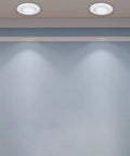 Pack Of 10 Flush Mount MR16 Spotlight Fixtures With Swivel Bracket, Dimmable LED Or Halogen Under Cabinet Lighting, GU5.3 Socket