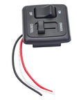 Kickin 12 Volt Dc Toggle Dimmer Switch Featuring High Side Control For Rv Auto Truck And Marine Led Strip Lighting with wiring.