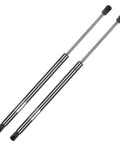 Rear Window Glass With Liftgate Shocks And Struts Not For Rear Tailgate Gas Springs Replacement For Cadillac Escalade ESV EXT Tahoe Suburban Yukon GMC Yukon 2000-2006 2 Pack, black and silver shocks with rubber ends