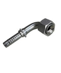 Built Like A Tank 45 Steel High Pressure Hydraulic Fitting Right Angle Barbed Tube Joint Adapter For Metric M22 To M42 Fits 13mm To 32mm Pipes Secure Seal Industrial Machines Pro Grade Durability Heavy Duty Repairs Zero Leak Risks Always Now, 45 steel right angle barbed tube adapter