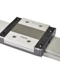 SRS12 Linear Guide Rail Kit with GK Block Bearings for CNC, 11x40x44.5mm carriage, stainless steel LM guide close-up view