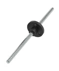 3.5mm Lead Screw In 304 Stainless Steel, 100mm Length, Right Hand Thread, 1.2192mm Pitch And Lead, Precise Linear Motion For CNC And 3D Printing