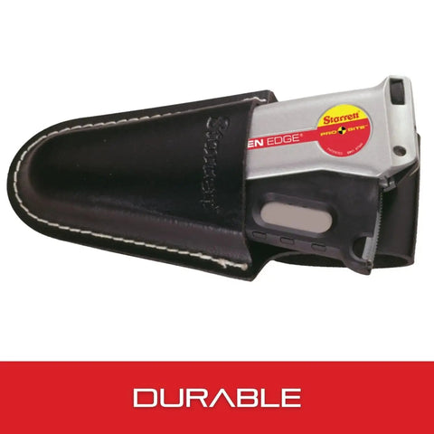 Leather Holster For S011 Hidden Edge Utility Knife Belt Mount Storage For Safe Quick Access, durable and rugged leather sheath.