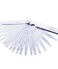 Metric And Standard Feeler Gauge Set Dead Nuts Accurate Stainless Steel Gap Tool for checking valve spark plug clearance.