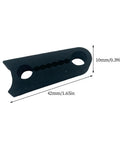 Ditch The Door Bangs Forever With These Heavy Duty Silicone Bumpers designed to mute loud car door clank; black silicone bumper, dimensions 42mm x 10mm.