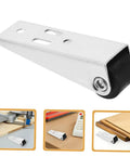 Heavy Duty Premium Barn Door Bottom Support Wheels With Quiet Precision Bearing Casters Designed For No Sweat Smooth Gliding High Wear Resistance 4 Pack Hardware Set close-up of roller