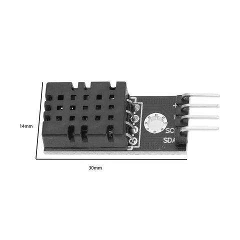 Three Pack DHT20 Digital Temperature Humidity Sensor With I2C Interface For HVAC Systems Dehumidifiers And Testing Equipment