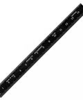 Kickass Flexible Metric Metal Ruler With Matte Black Chrome Coating And Heavy Duty Tempered Stainless Steel Frame, 150mm length.