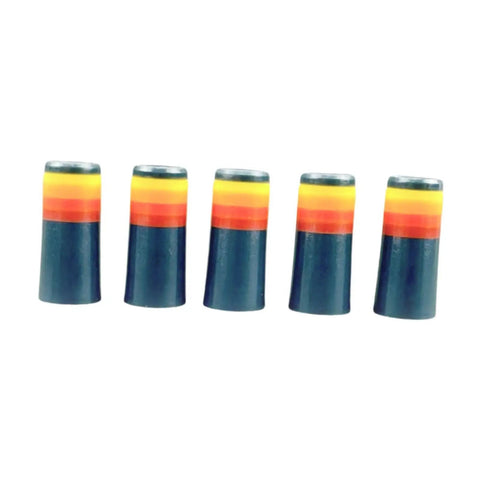 Five Piece Golf Iron Ferrules Repair Kit For Easy Club Upgrades, Taper Tip Adapters And Covers, Fit 0.35 Inch Shafts