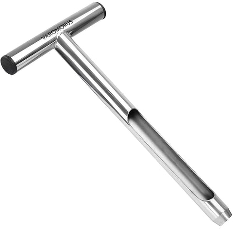 Stainless Steel Soil Sampler Probe With One Piece Solid T Style Handle 12 Inch Long Three Quarter Inch Diameter Delivers Three Quarter Inch Deep Core