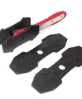 BARTOO brake caliper piston spreader tool with red handle and two steel plates