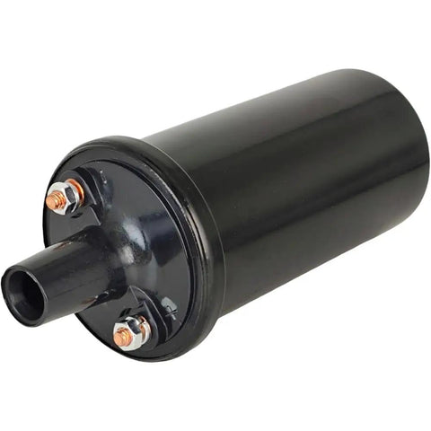 12V Ignition Coil Kit With C-624 C-615 UC12T And 383444 383449 B6A-12029-B 1100-0544 GM Ready Drop In Ford shown from side view
