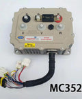 Heavy Duty EV Car Controller For 48V 60V 72V AC Motor Drives Universal Fit With MC3526 MC3527 MC3528 Series viewed from the top.