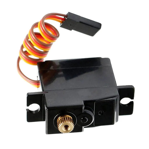 Heavy Duty Miniature Steering Servo For Rc Cars Kickin Solid Torque And Lightning Response Times Built Tough, 4x3x4cm size.