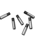 Top Shelf 6 Pieces 1/4 To 1/8 Inch Collet Adapter Set For Routers And Cnc Engraving Tools, spring steel reducers, 1/4 to 1/8 inch size.