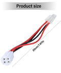 20cm 4 Pin To 6 Pin Shortwave Radio Power Cable Adapter For Amateur Radios Outdoor Ready Emergency Prep Gear