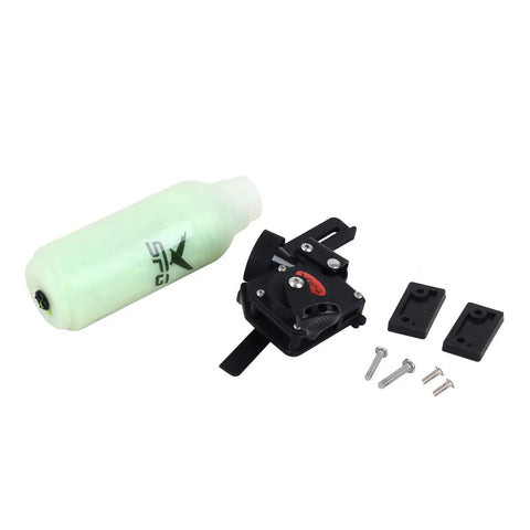 Beefy Archery Bowfishing Reel For Compound And Recurve Bow with 40m Rope, rugged ABS aluminum housing, and mounting parts
