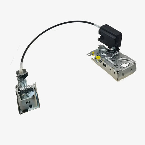 Door Lock Latch Actuator Assembly Kit for Ford F Series 1992 1997 Front Left Driver Side with cable and metal housing