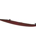 Left Side Rear Bumper Reflector For Tesla Model X 2016 To 2021 showing red polycarbonate lens with mounting clips.