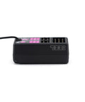 Side view of Flysky FS-R7V Receiver 2.4GHz 7CH ANT Protocol Two Way RC Receiver for Cars and Boats, showing connectors and antenna.