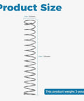 Check valve spring for Pentair Ortega, stainless steel, 4.9in long