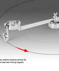 Circle Guide Wheel For Metal Cutting With Adjustable Height, Heavy Duty P80 Cutter, Circular Gauge Machining Tool, 50cm Length