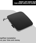 Toyota RAV4 Tow Hook Cover Cap Front Left And Right Bumper Eye Hole Cap Direct Fit For Easy Install With OE 532860R020 532850R020 Premium ABS Plastic