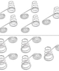 AAA And AA Battery Positive Negative Conversion Springs Set Nickel Plated Conical Coil Contacts 10 Pieces