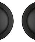 Polo Interior Passage Door Knob For Closet And Hallway Doors, Non Locking Doorknob In Satin Nickel With Microban Protection
