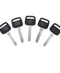 TR47 P Truck Key Blanks 5 Pack With Plastic Head Universal Fit For Semi Rigs And Heavy Duty Vehicles Replacement Keys For Lost Keys Durable Metal Construction