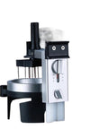 Smooth Operator Rotary Coffee Stirrer Needle Tool That Kicks Compacted Bean Clumps Out Of Filter Baskets For Easy Daily Espresso Pulls And Home Brew Sessions, silver and black.