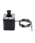 XY Axis Motor For H2D H2S H2C 3D Printer, Rock Solid High Precision Stepper Replacement For Smooth, Accurate Movements And Reliable Performance In Your Build Today. Black stepper motor with cable and connector