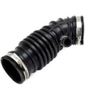 Infiniti G35 Air Intake Hose For Coolant System 2007 2008 Premium Synthetic Rubber With Multi Layer Reinforced Fiber Heavy Duty Heat Resistant Cold Resistant Aging Resistant Durable OEM Replacement High Performance Engine Bay Intake Tube, black corrugated hose with clamps