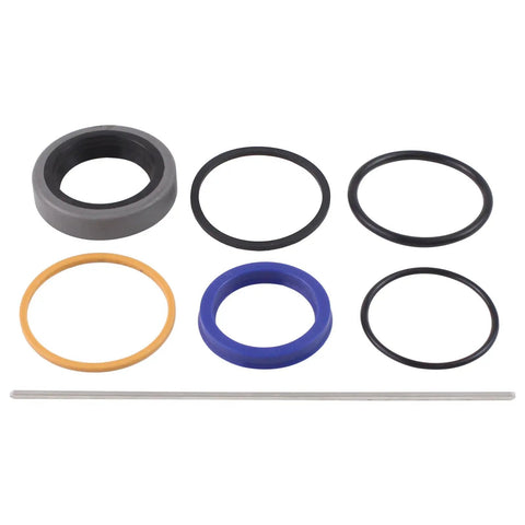 Beefed Up Piston Rod Bucket Cylinder Hydraulic Seal Kit For Front End Loader Bush Hog 1840QT 1845QT 1846QT 1847QT Replacement Set With Rings And Gaskets, seal rings and rod guide